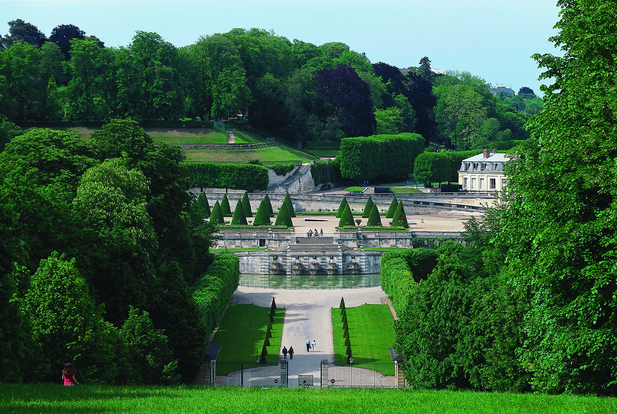 Vue du domaine national de Saint Cloud ©dnsc