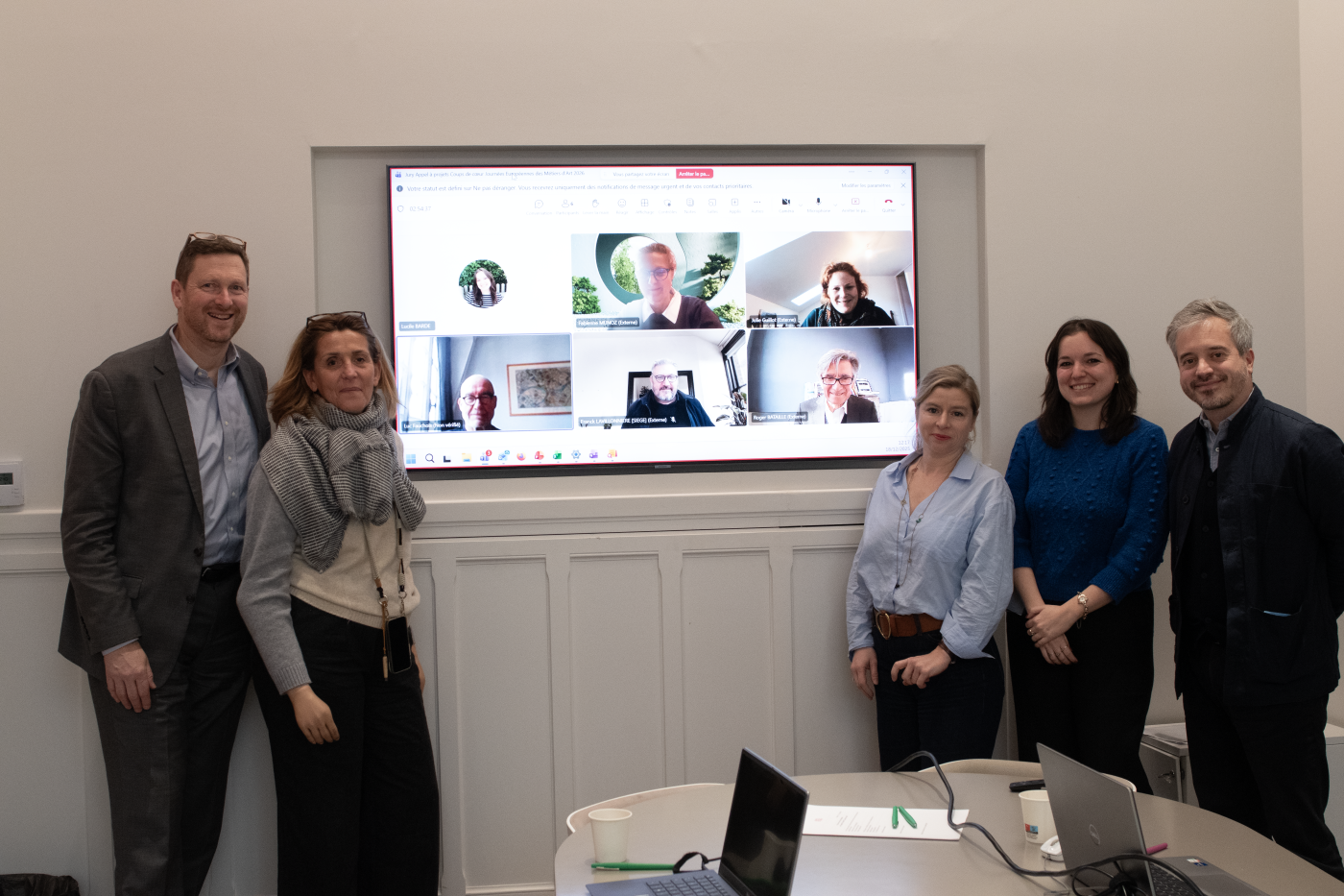 Photo de groupe des jurés