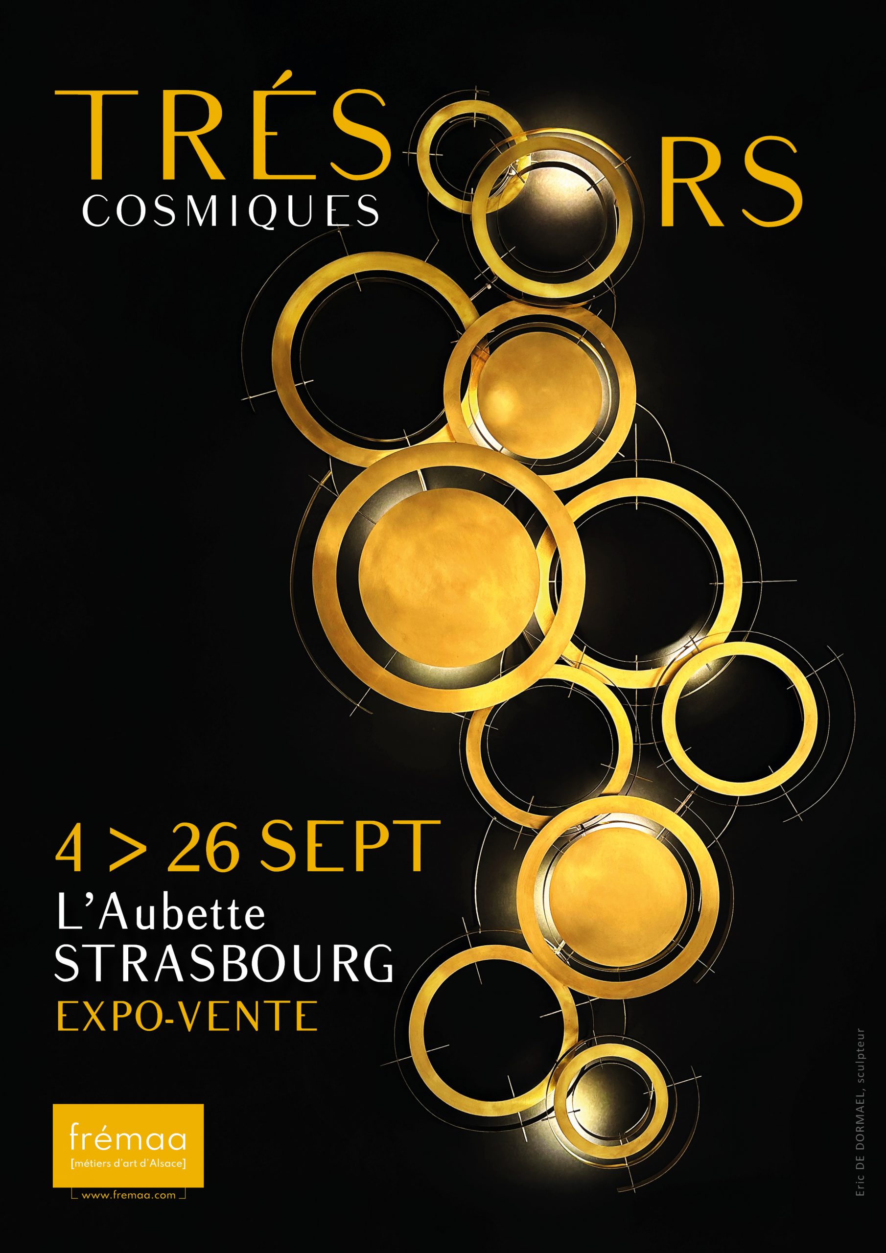 Affiche événement Trésors Cosmiques