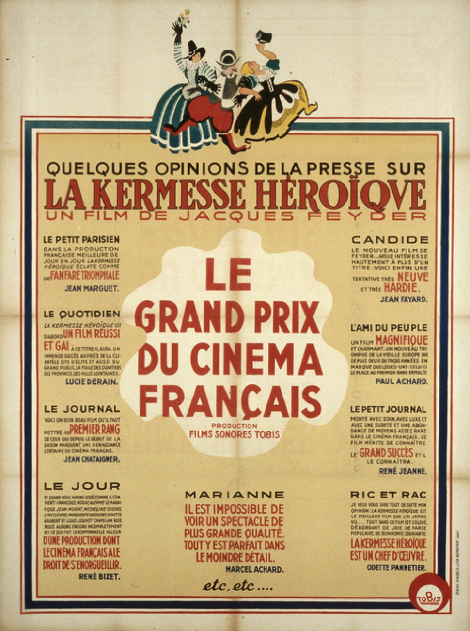 Affiche grand prix du cinéma français