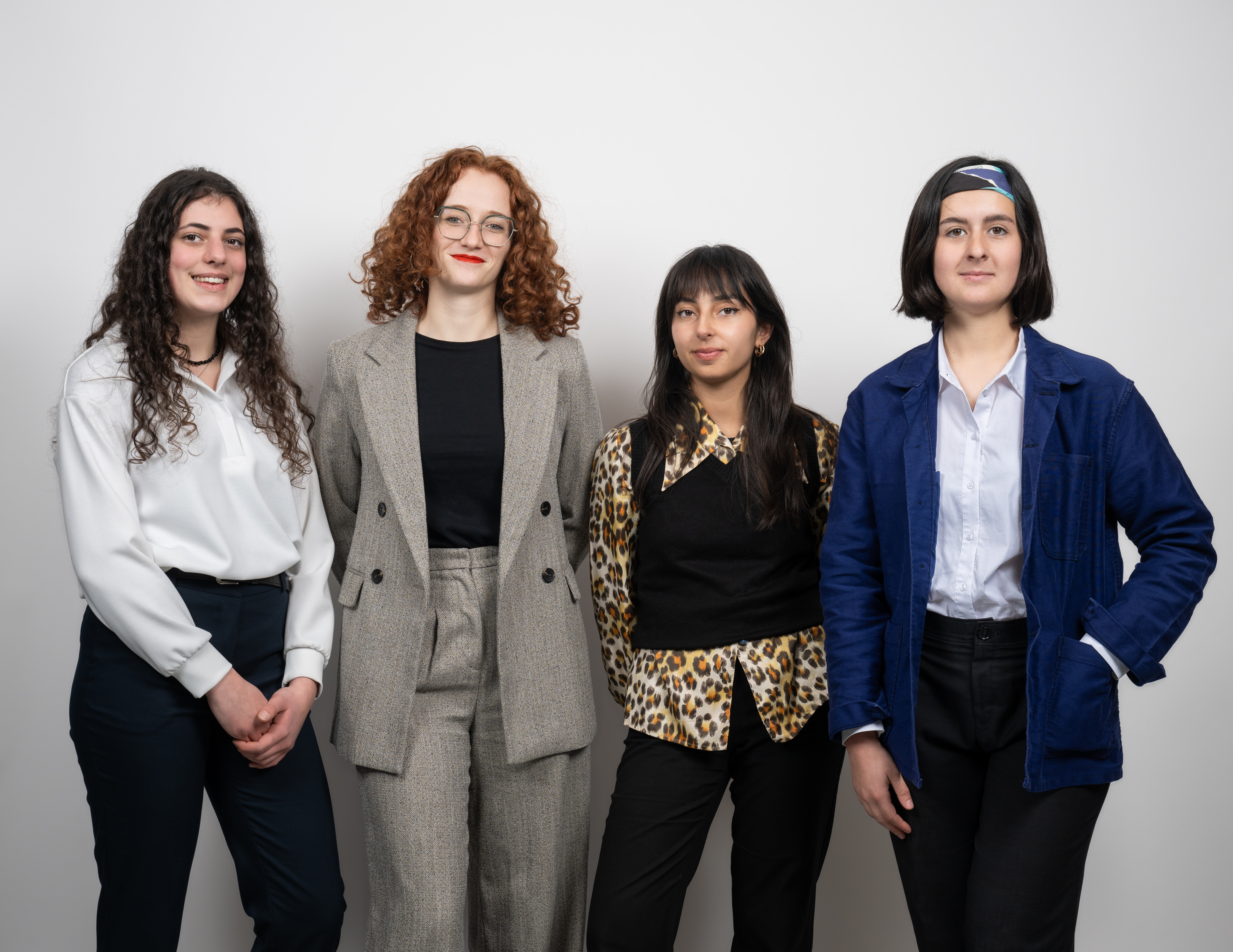 Lauréats niveau 5/6 Ella Nicolle, Eve Biehler, lauriane Begue et Raphaelle Saucet 