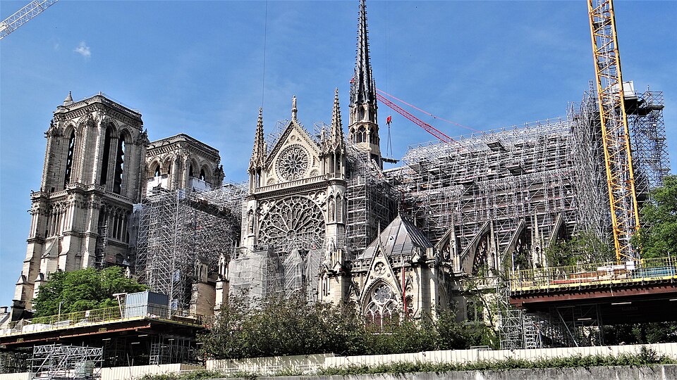 chantier reconstruction notre dame
