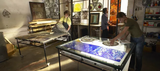 Atelier Jean-Dominique Fleury Peintre verrier