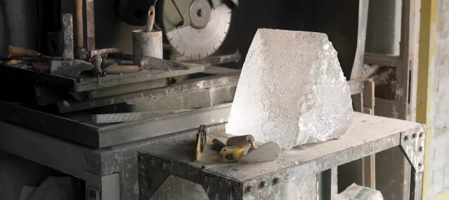 Atelier Bernard Dejonghe Sculpteur sur verre, céramiste © Alexis Lecomte INMA (12)