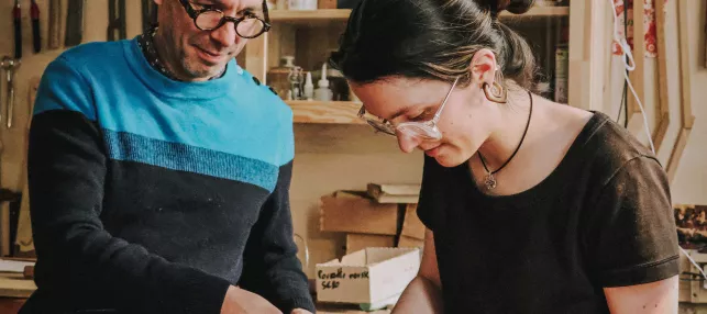 Antoine Lescombe et Nolwenn Lefevre ©Elodie Leneveu
