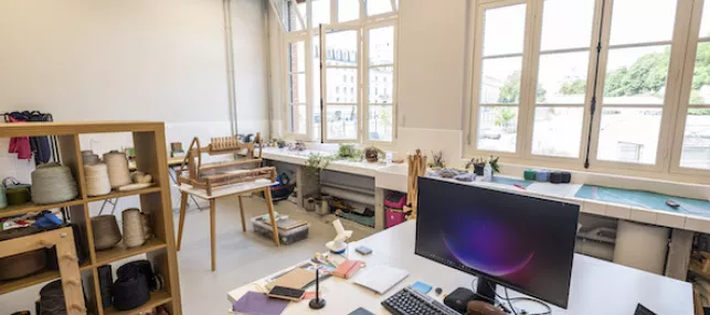 Atelier de Marion Gouez © CD92 / Julia Brechler