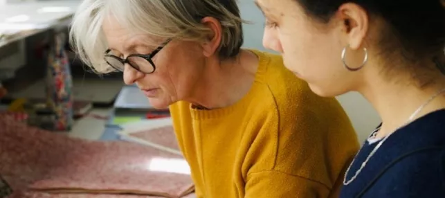 Marianne Peter et Paloma Errecaborde