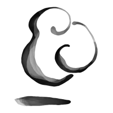 volutes éthérées formant un petit nuage symbole de l'inspiration