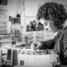 Adeline Deneu brodeuse d'art