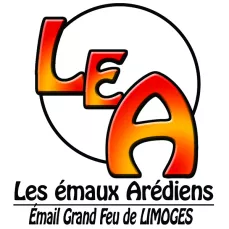 Logo les émaux arédiens émail grand feu de Limoges