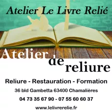 Logo Atelier de reliure 
