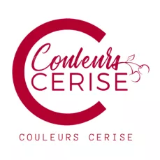 Logo de marque Couleurs CERISE rouge