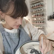 Portrait de la céramiste Morgane THOMASSIN 