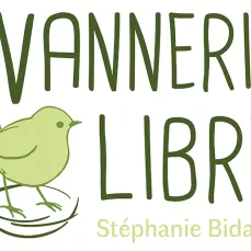 Logo de l'atelier Vannerie Libre, artisane vannière Stéphanie Bidault, 24 rue Eugène Suë 37000 TOURS