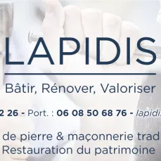 À Chalonnes-sur-Loire, près d’Angers, Lapidis incarne l’alliance du savoir faire et savoir etre à travers le métier de tailleur de pierre.