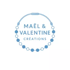 logo du site internet Maël et Valentine Créations
