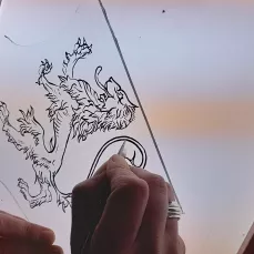 Stage Ini Peinture sur verre