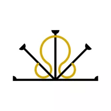 Icône du logo de l'atelier de reliure BRIGANTIA