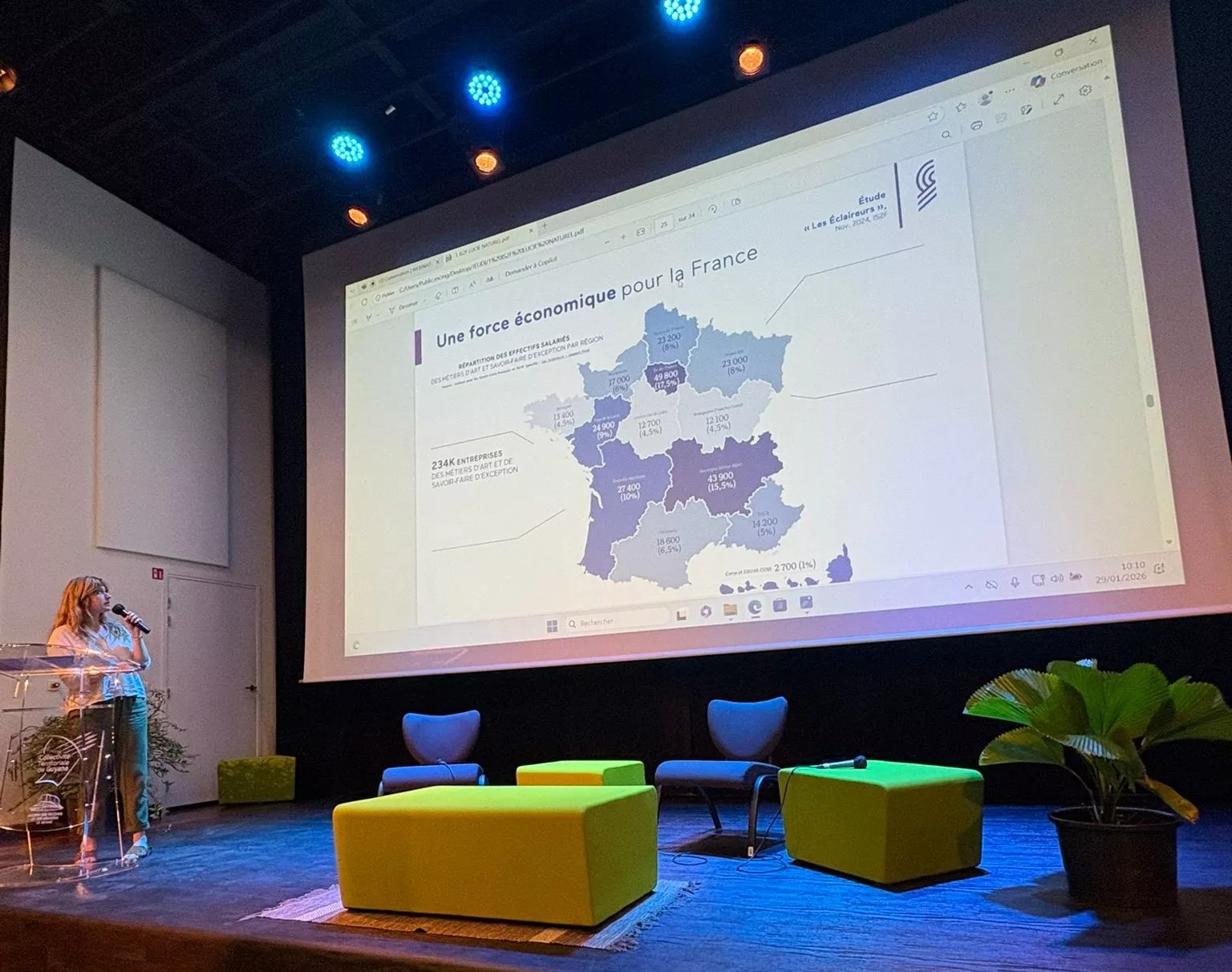 Lucie NATUREL séminaire métiers d'art en Guyane