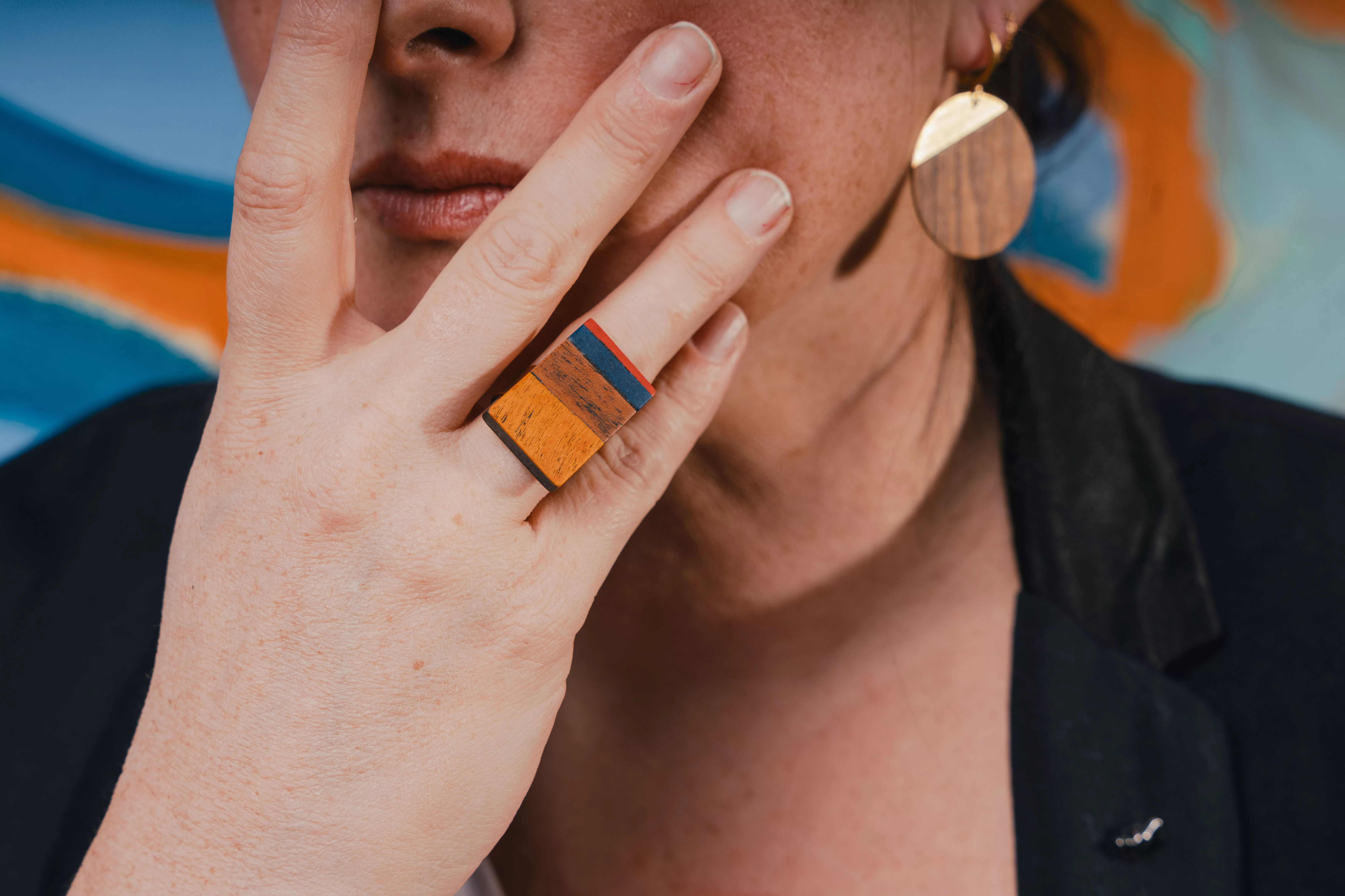 bijoux création Marie Dubois Marqueterie