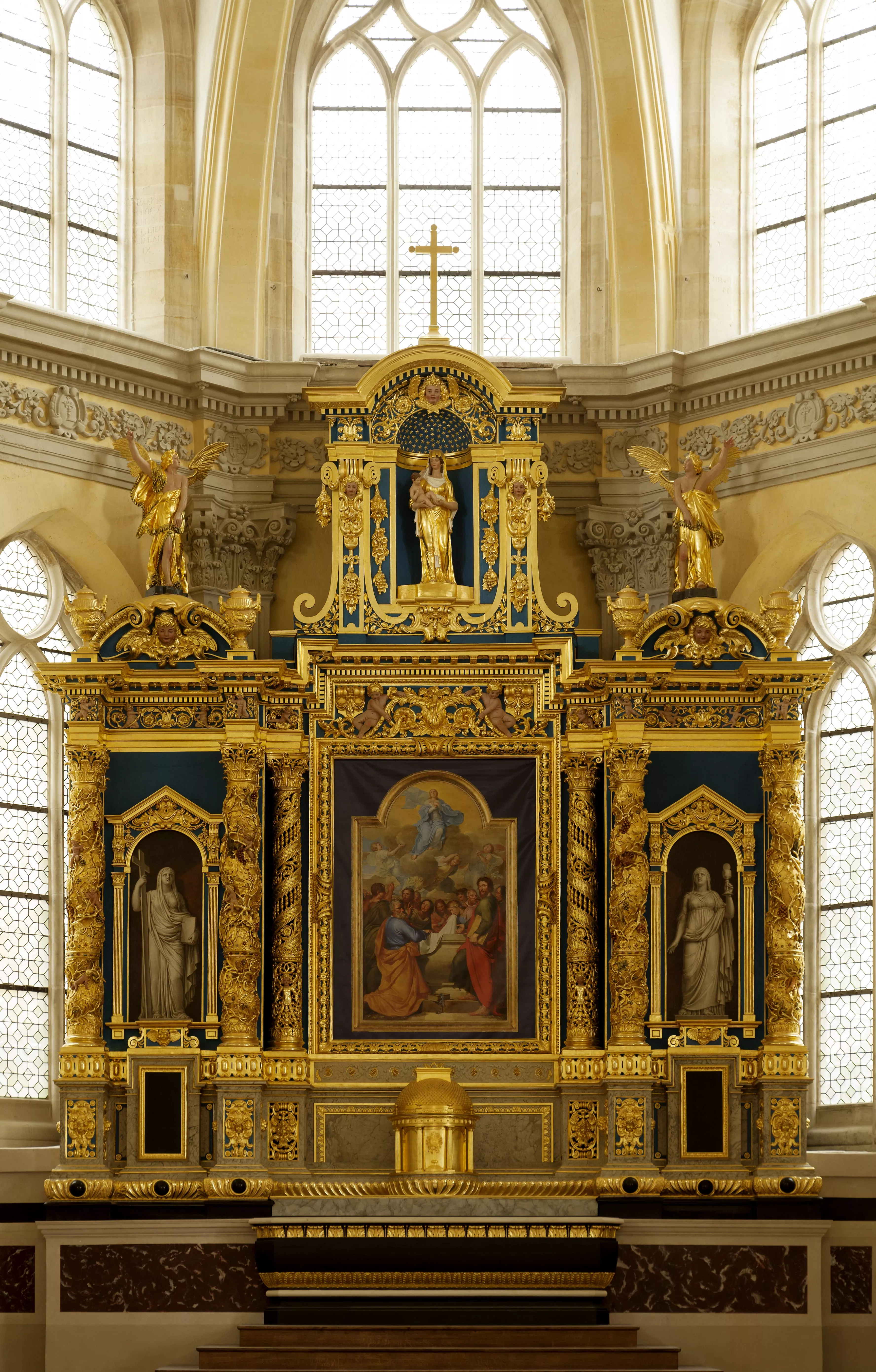 Retable de la chapelle Corneille de Rouen (76)