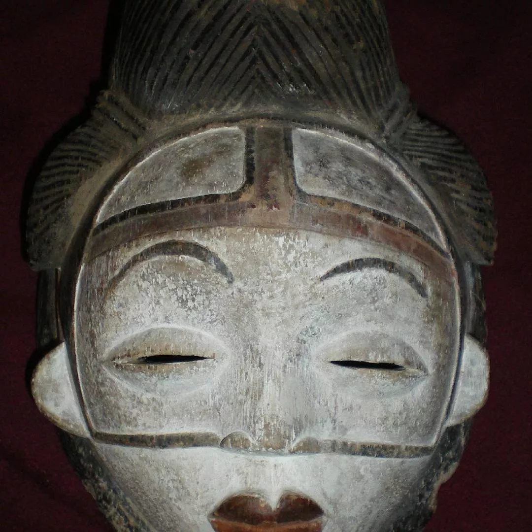 Masque Punu apres restauration