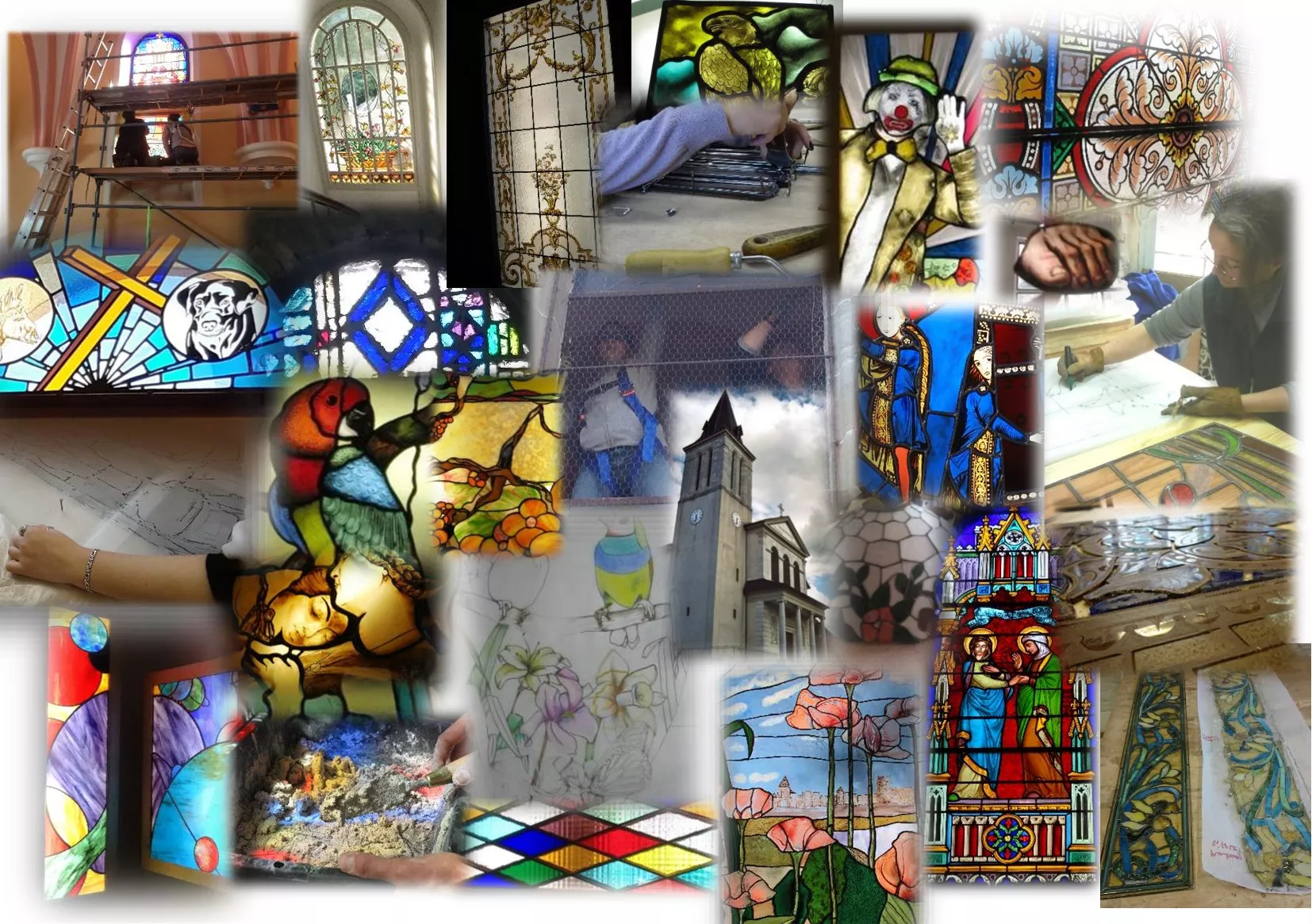 Atelier Vitrail du Léman, tout en couleurs !