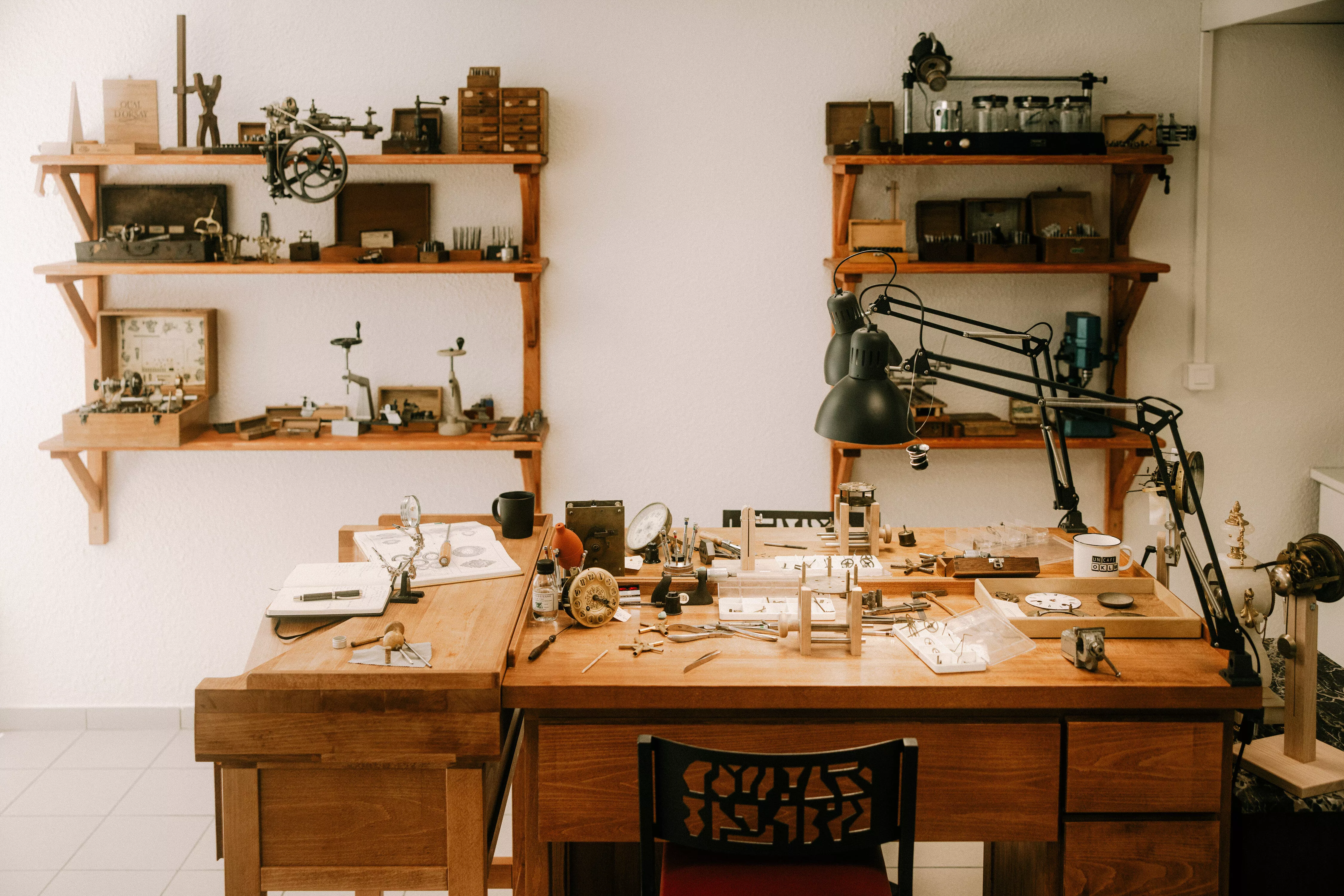 Atelier d'horlogerie