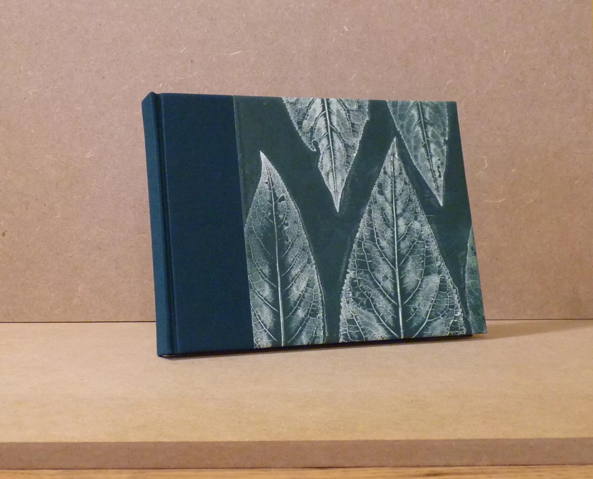 Carnet Aquarelle 15x20cm - Couture sur ruban - Monotype