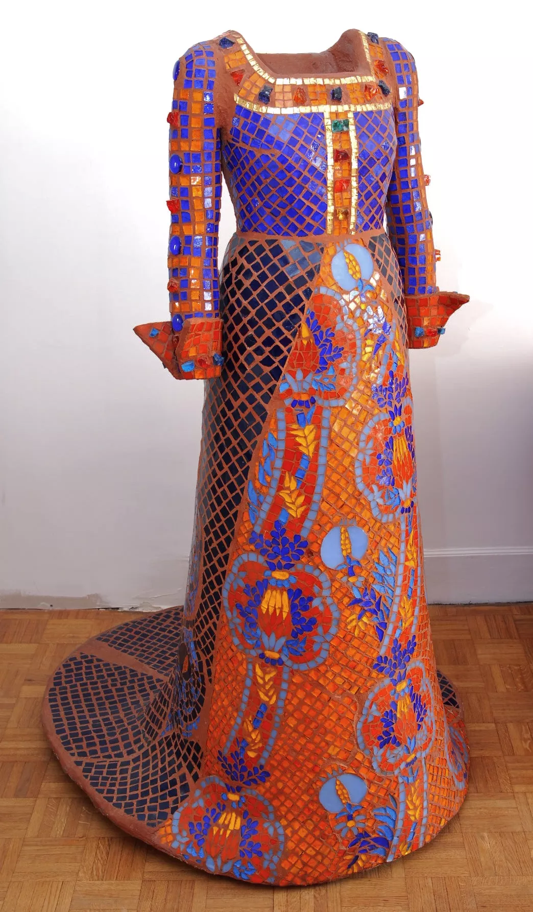 Costume inspiré des tapisseries de la Dame a la Licorne