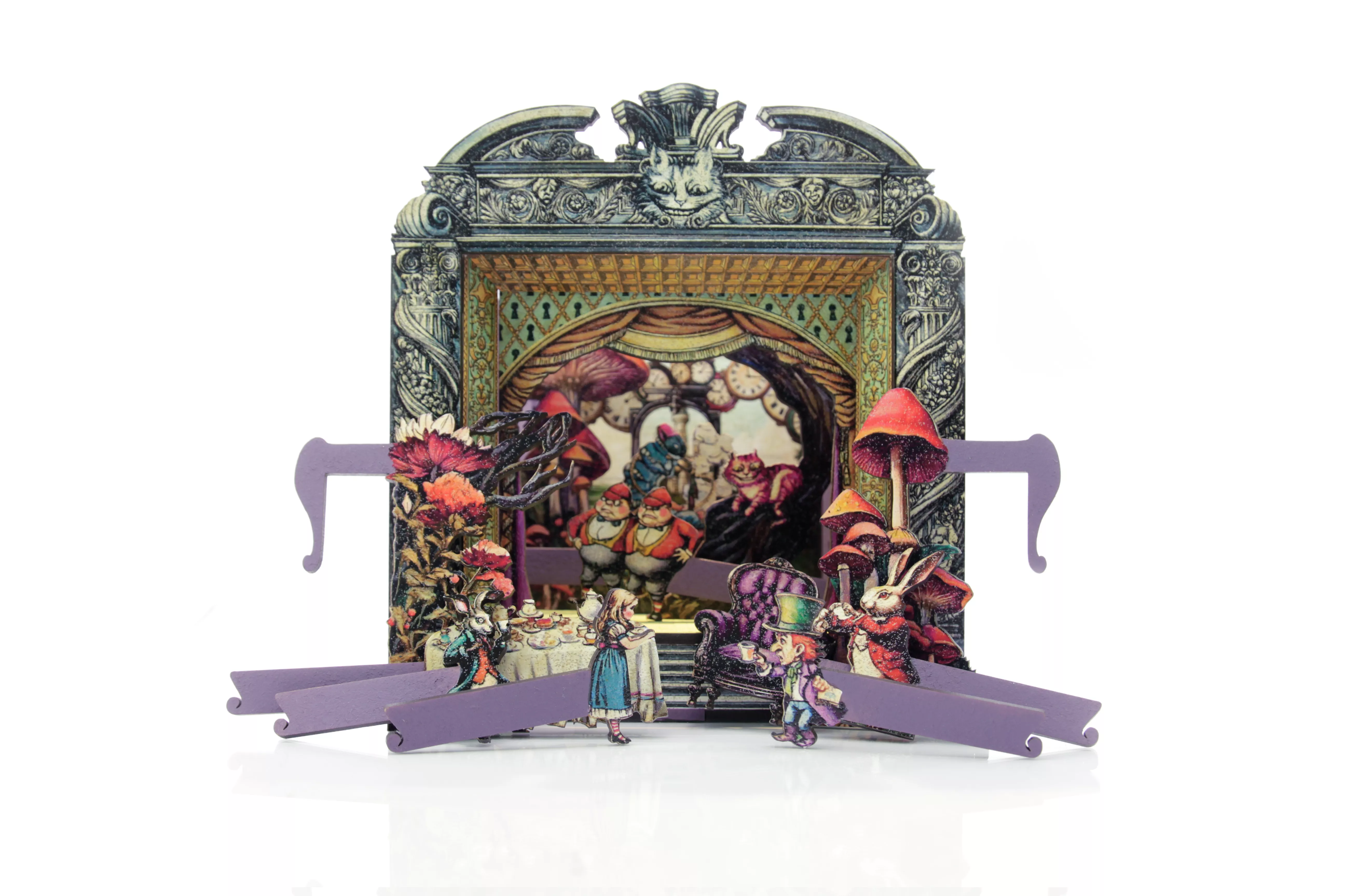 Théâtre miniature Alice au pays des merveilles