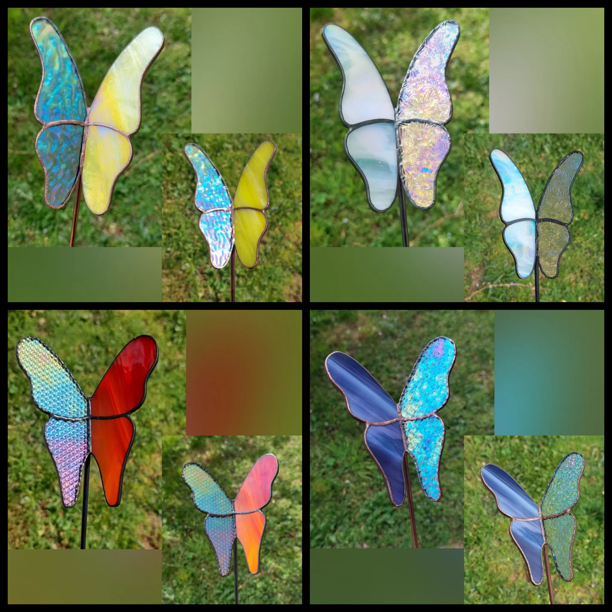 Décorations pour plantes | Vitrail Tiffany