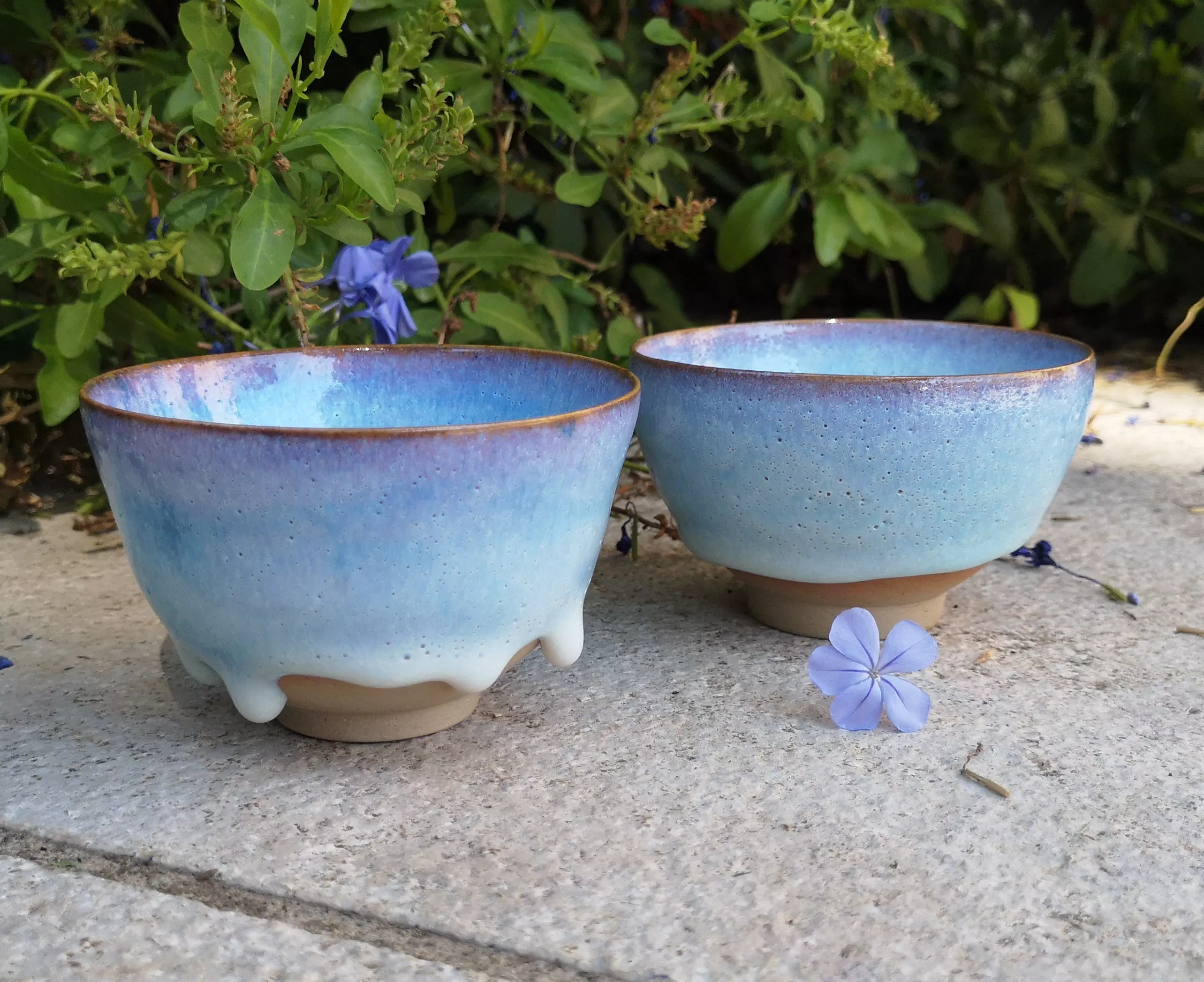 Petits bols blue lagoon