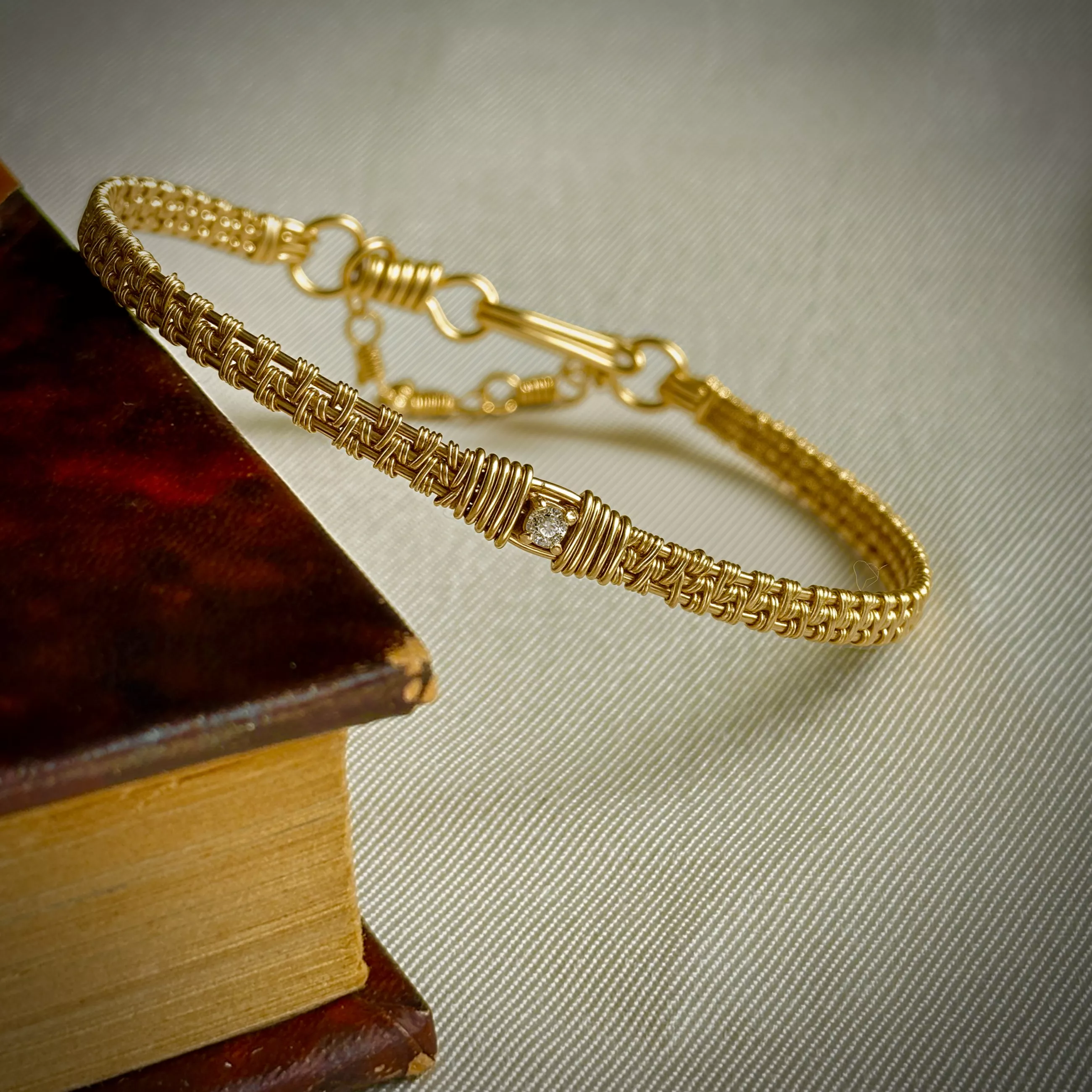 Bracelet Ether saphir 
