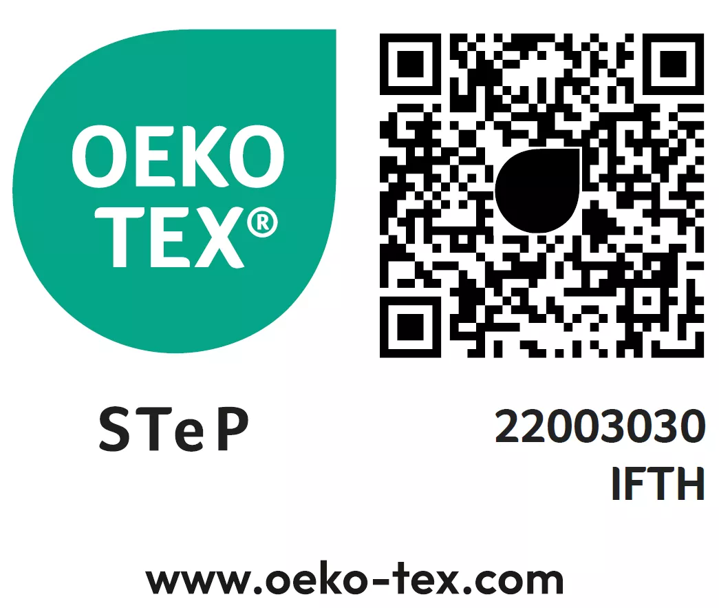 Label Oeko Tex STeP - plus haute certification RSE pour un site industriel dans les industries textile et cuir