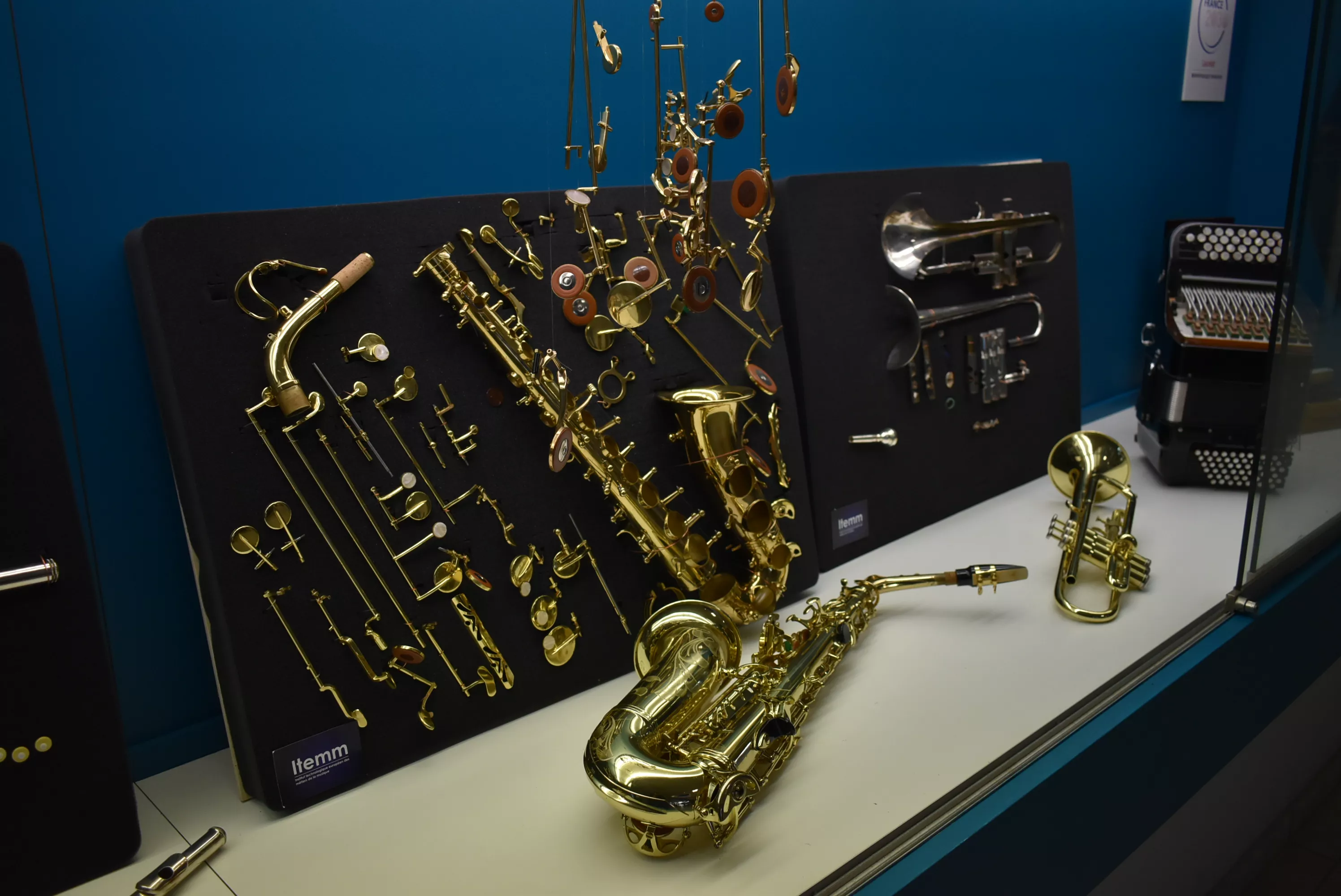 eclaté d'instruments à vents