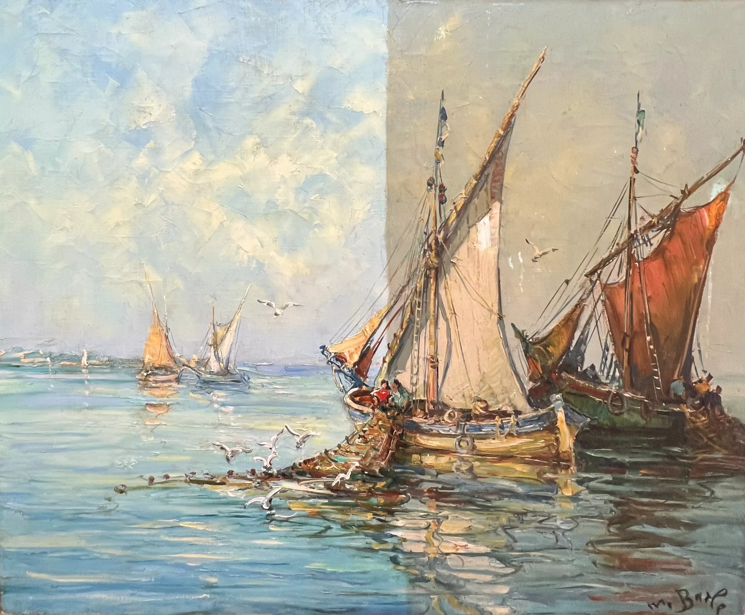 Avant / après d’une marine