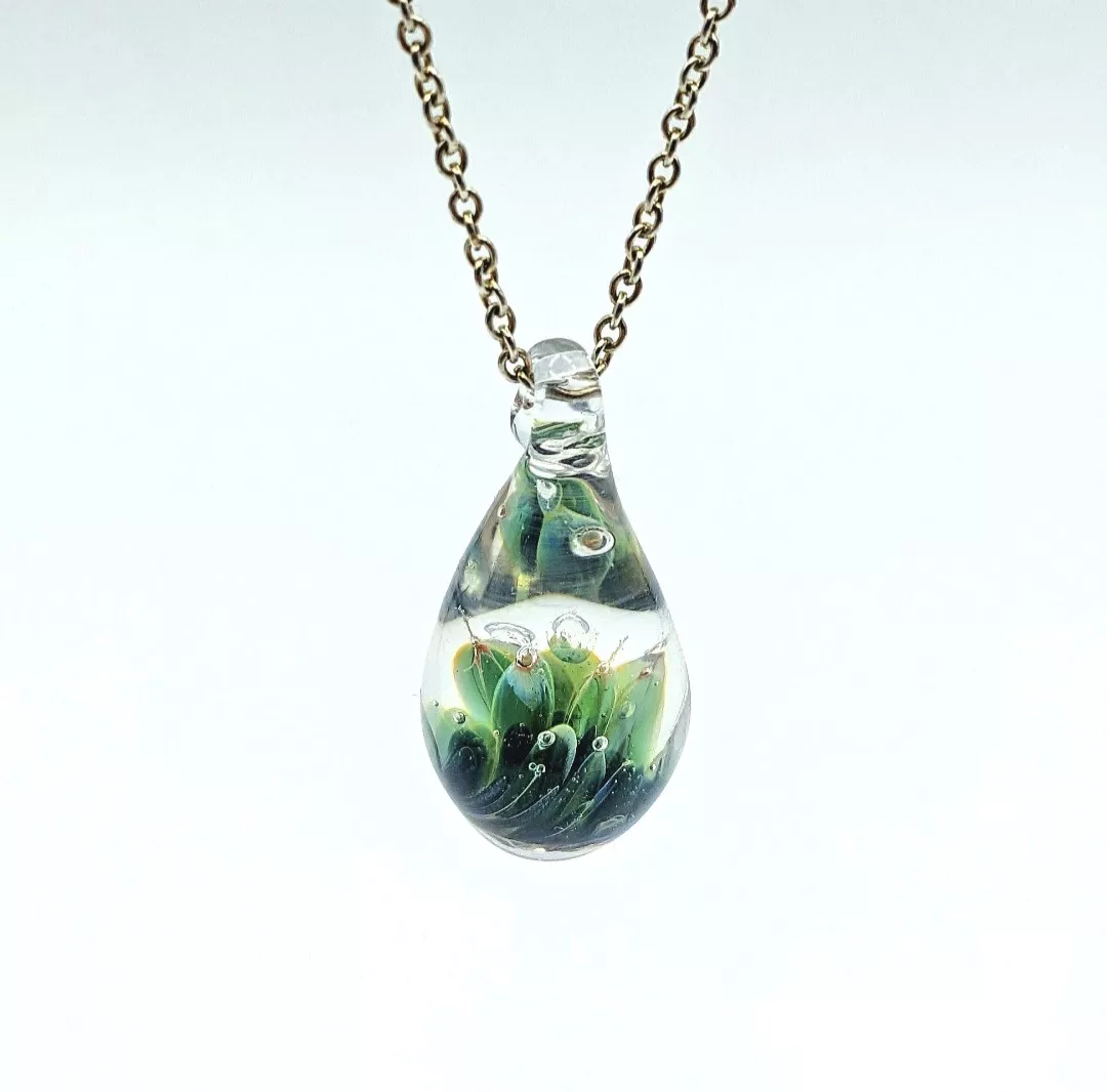 Sautoir Goutte de verre 