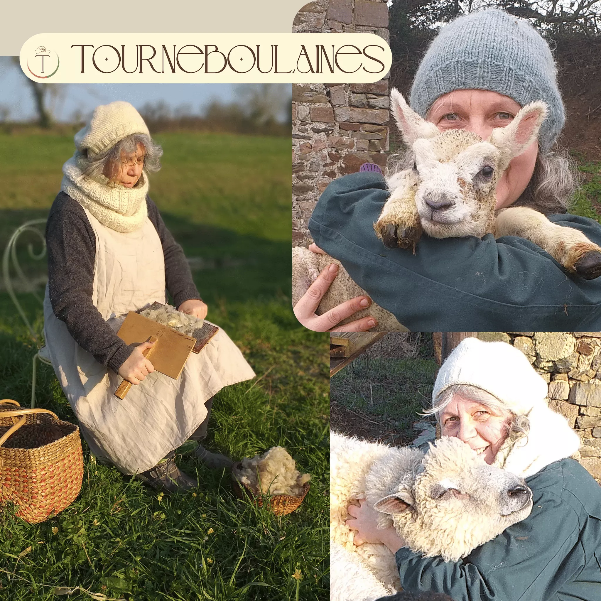 Eleveuse de moutons Avranchin