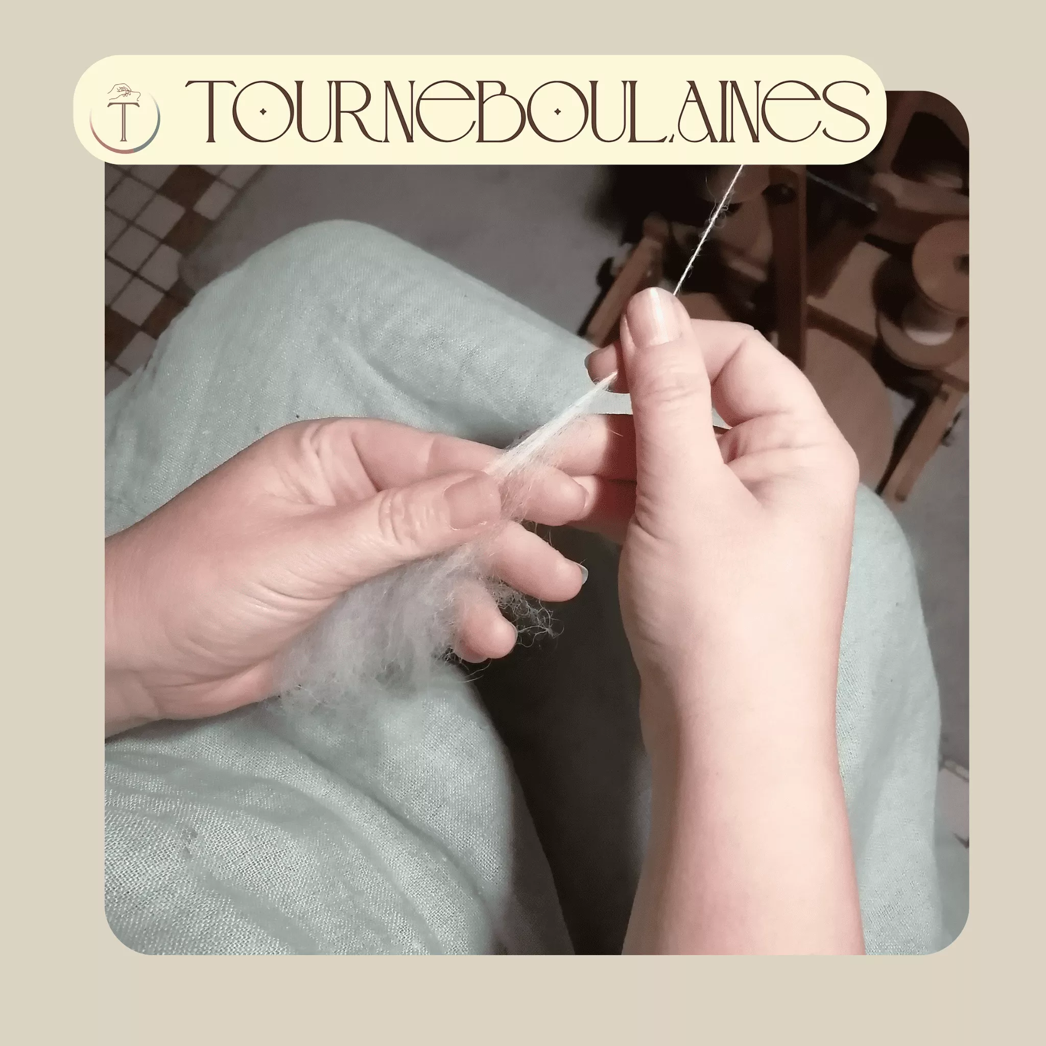 Filage artisanal au rouet