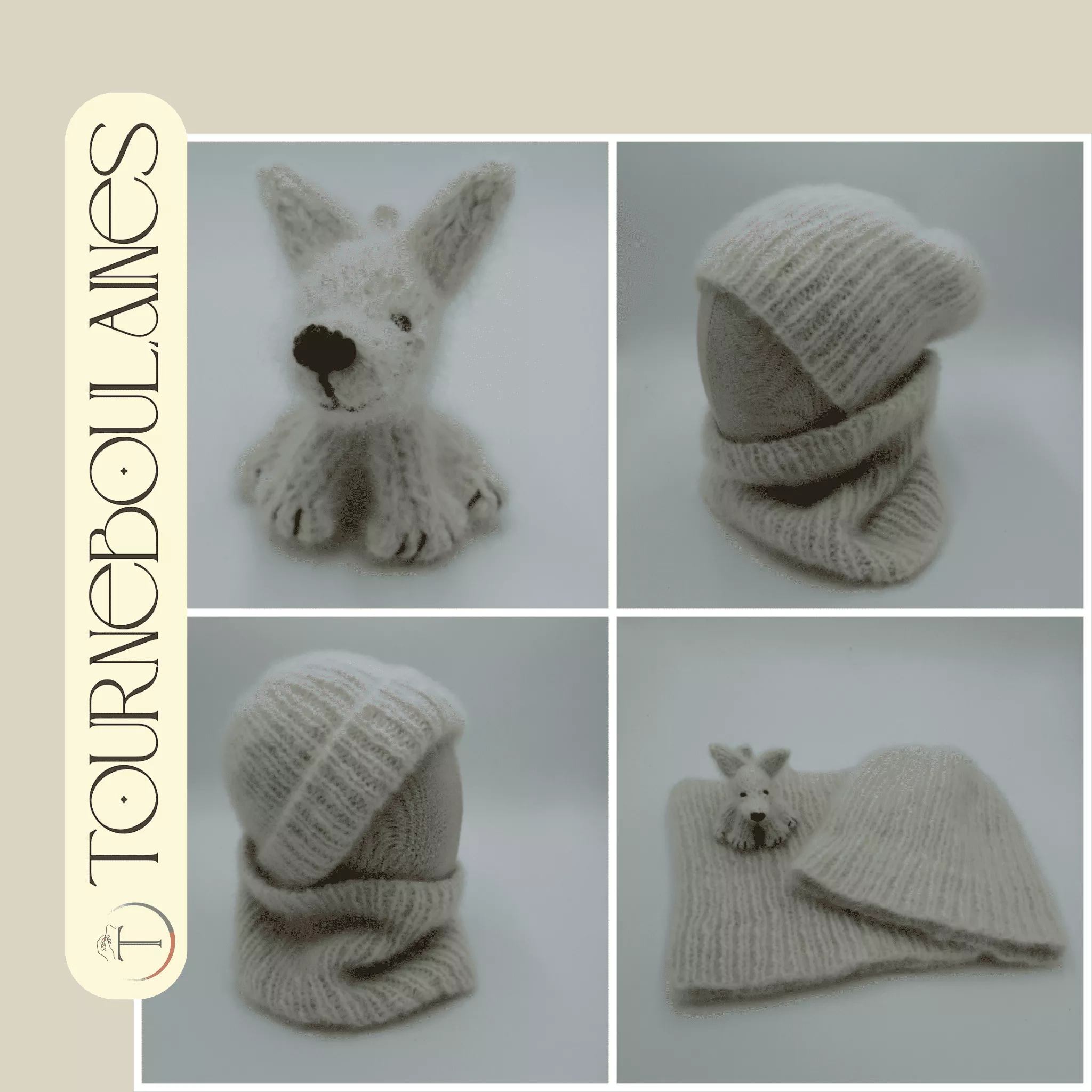 Des pièces uniques créées à partir de sous-poil de chien