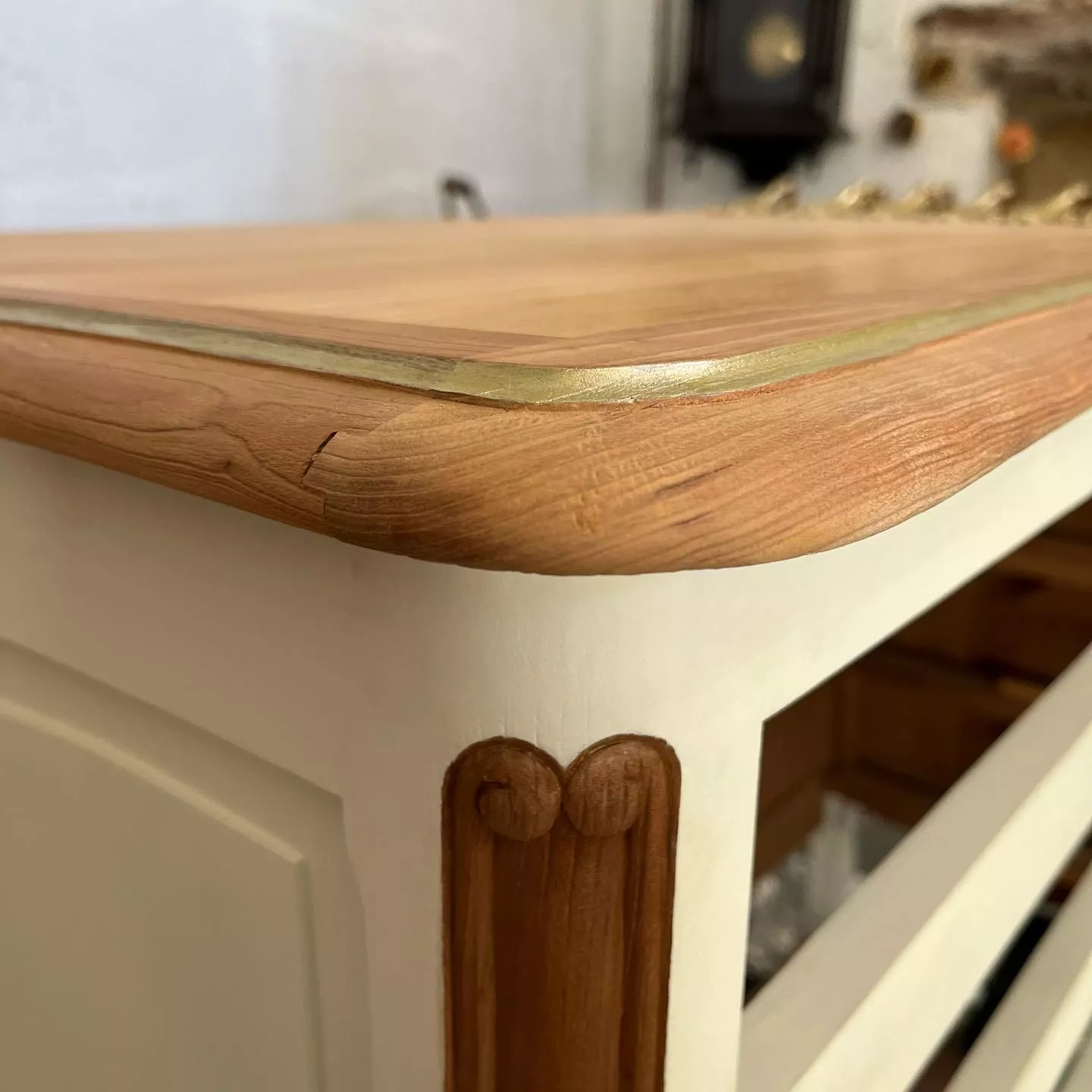 Détail de la commode