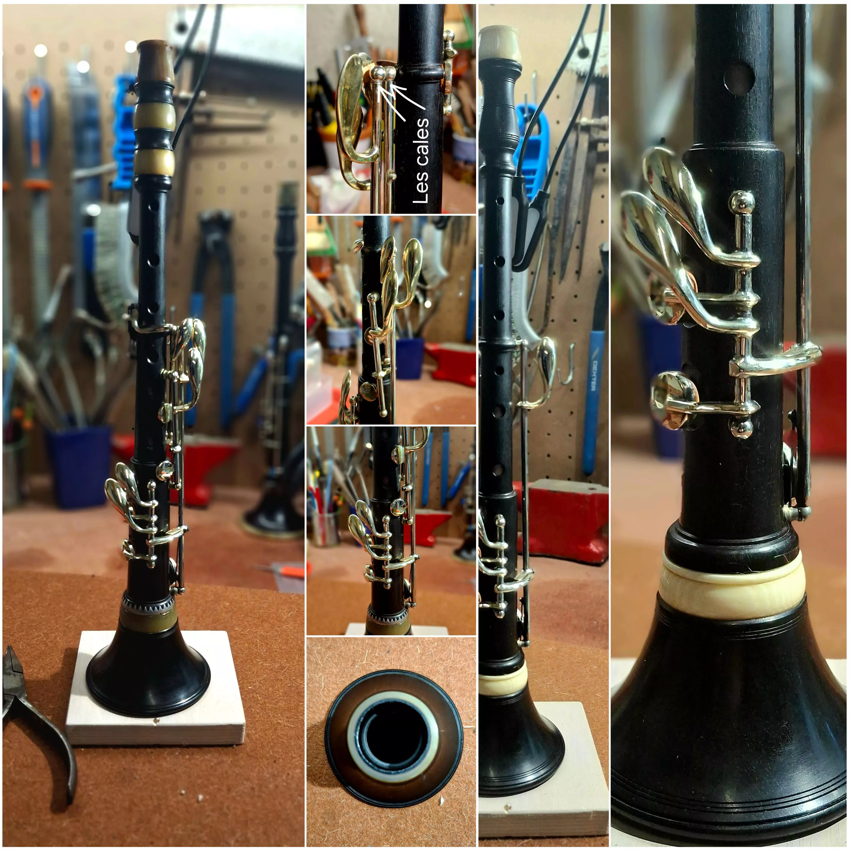 Entretien & réparation des instruments à vent