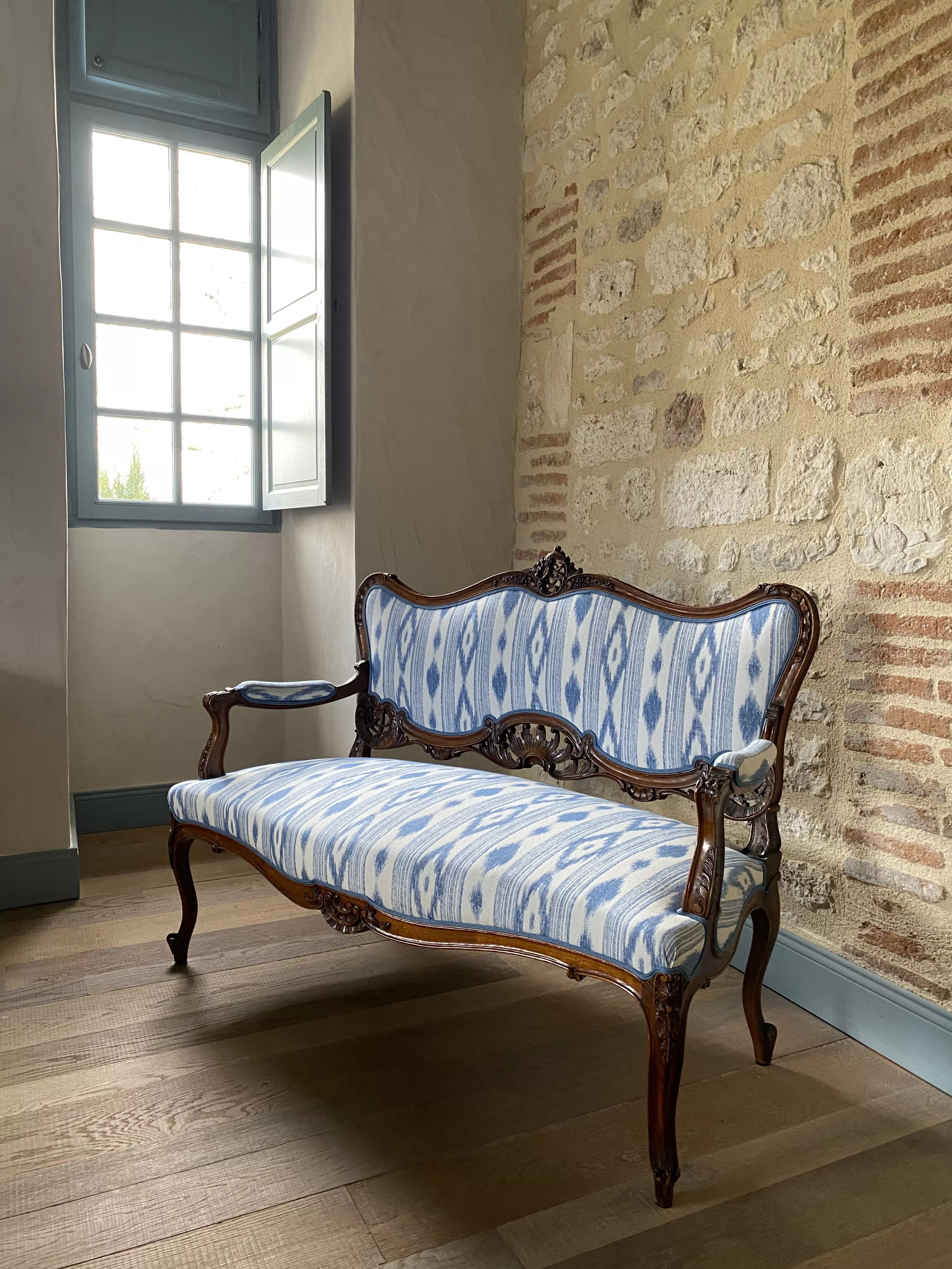 Banquette style Empire