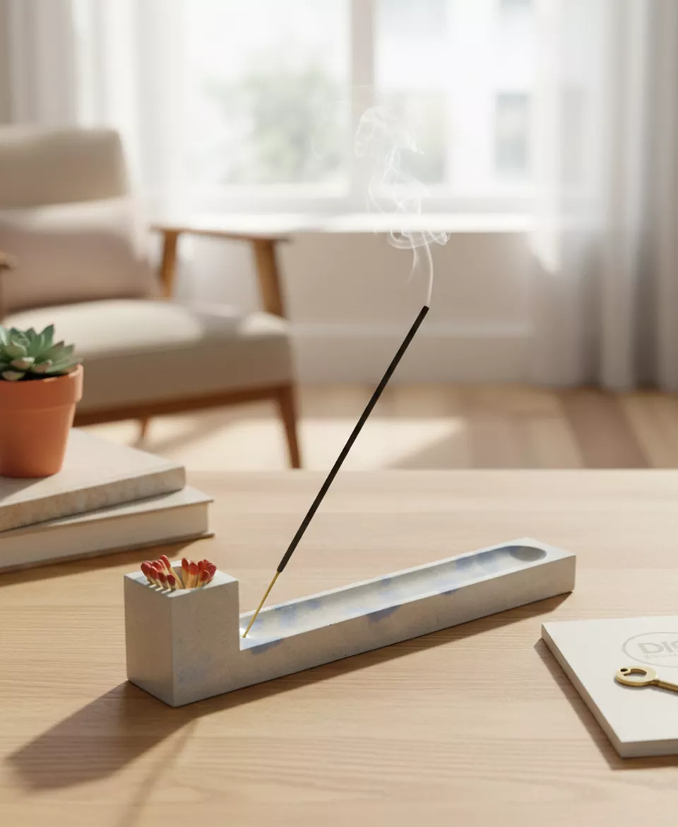 Porte-encens de la collection Indigo