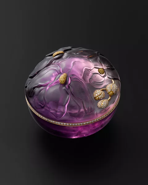 Boîte Améthyste de la Maison Cartier