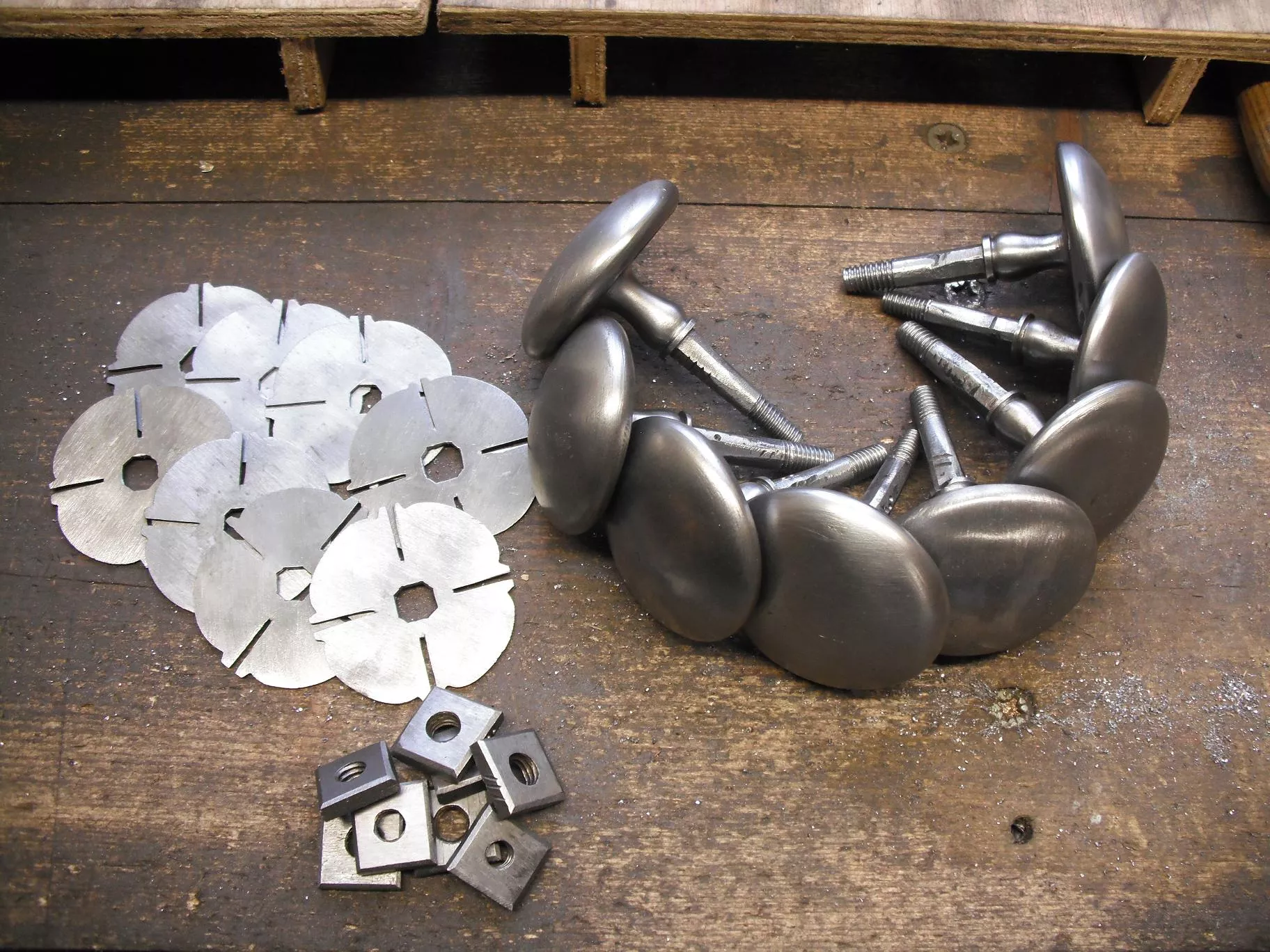 boutons de tirage