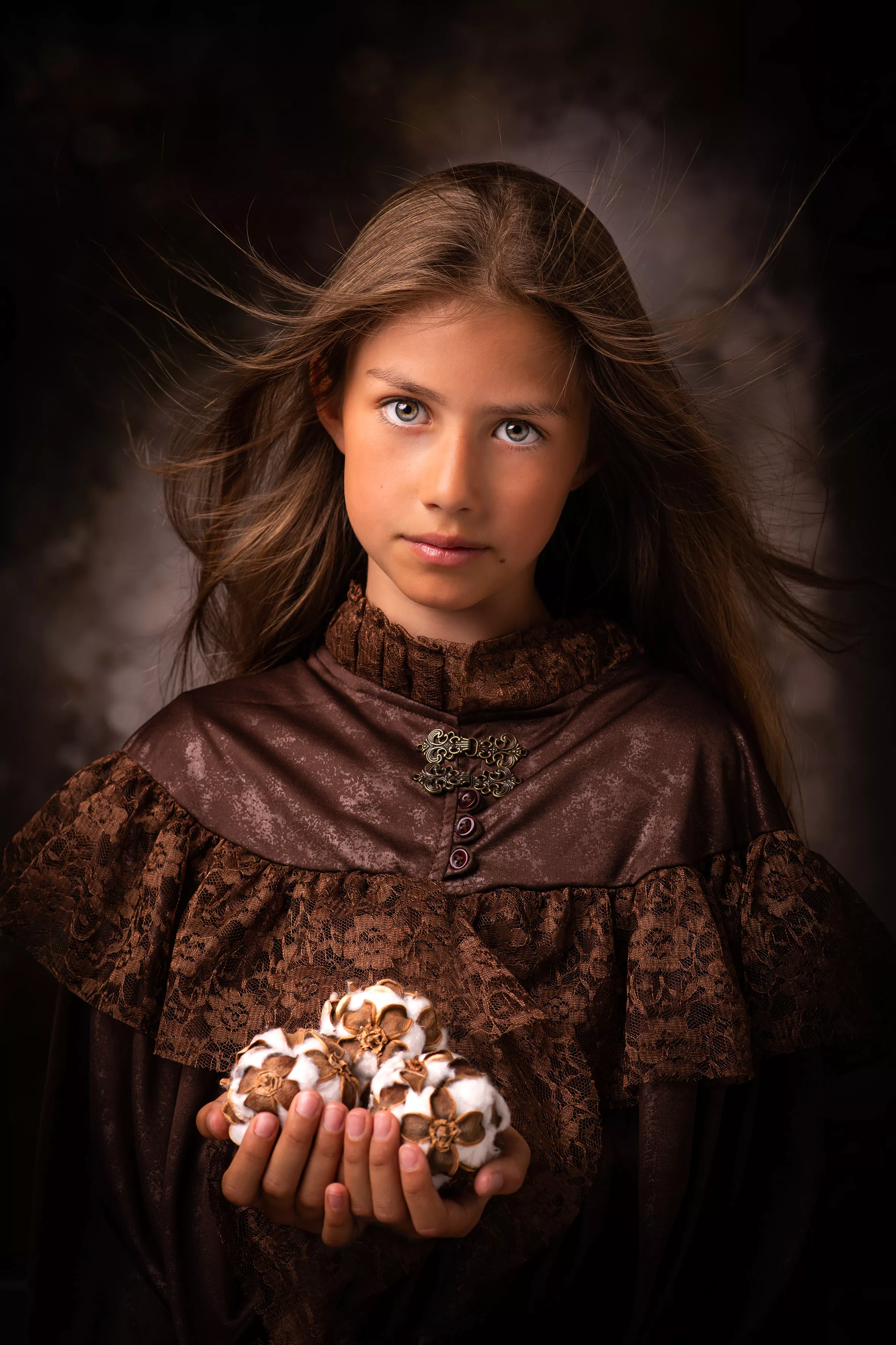 Portrait Fine Art en studio à Nice