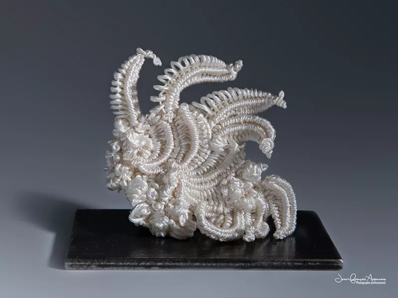 Sculpture textile Galère portugaise