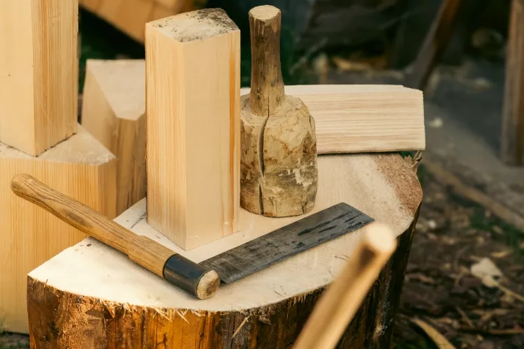 Départoir et quartier de bois pour la réalisation de bardeaux, atelier la Ramée Vosgienne
